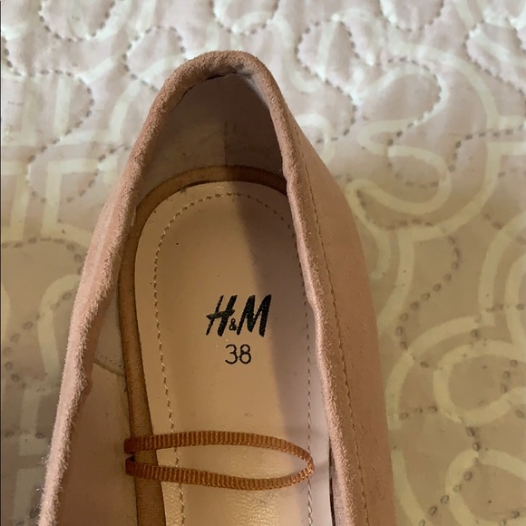 Dusty pink loafers from H&M size 38/ 7. - Picture 2 of 8